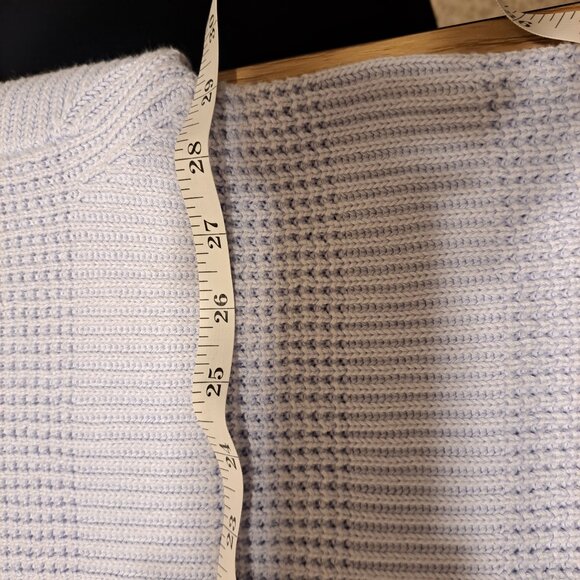 French Connection Oversize Boat Neck Cropped Sweater - Picture 4 of 4